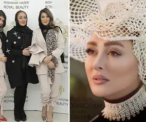 "الهام حمیدی" مدل یه آرایشگر جهانی شد؛ خانوم چه وزنی کم کرد چه دماغی عمل کرد!