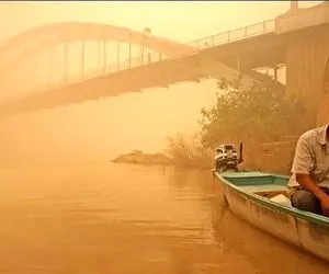 سامانه پایش کیفیت هوا از آلودگی هوای ۱۲ شهر خوزستان خبر داد