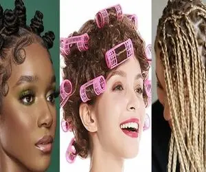 فر کردن مو بدون دستگاه و بابلیس؛ با این روش فرت نچرال و دخترونه دیده میشه بدون آسیب