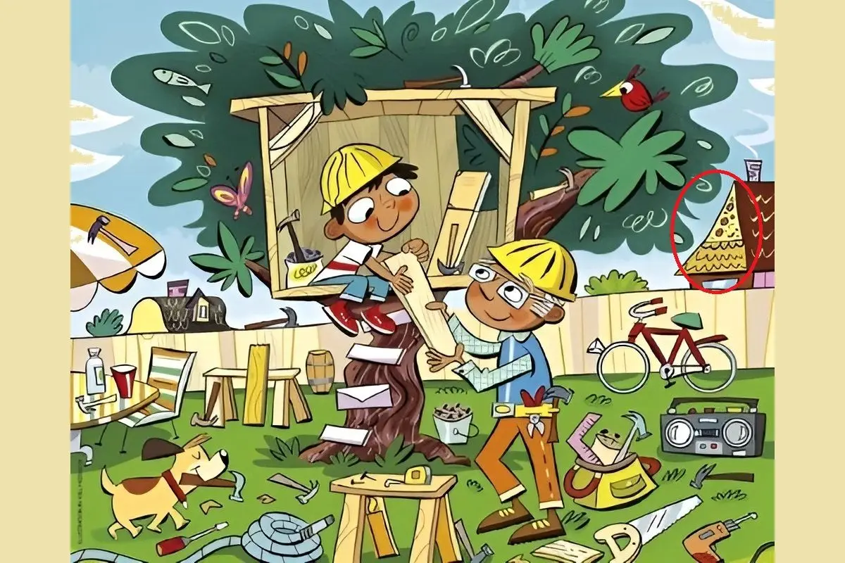 پاسخ-تست-بینایی-یافتن-یک-تکه-پیتزا