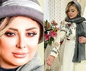 نیمرُخ خیلی خیلی خوشگل و عروسکی از "نیوشا ضیغمی"؛ چقدر خوشرنگ آرایش میکنه!