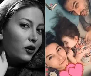 فریبا نادری بعد ستایش با دُخیش رفته تو جَو استایل زدن گیر گور دار؛ خانومش چه گوش درازه!