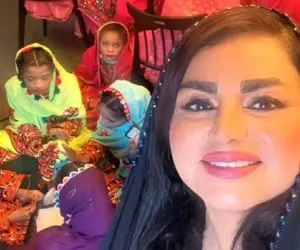 آواز محلی؛ دخترهای بلوچی با لباس رنگی رنگی چه آهنگی خوندن باهم یک صدا تو ناف تهران