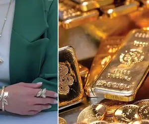قیمت طلا امروز پنج شنبه 17 آبان / ترامپ بازار طلا را کله پا و قرمز پوش کرد!