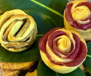 فینگر فود گل رز، راحت، خوش مزه و فوق العاده زیبا