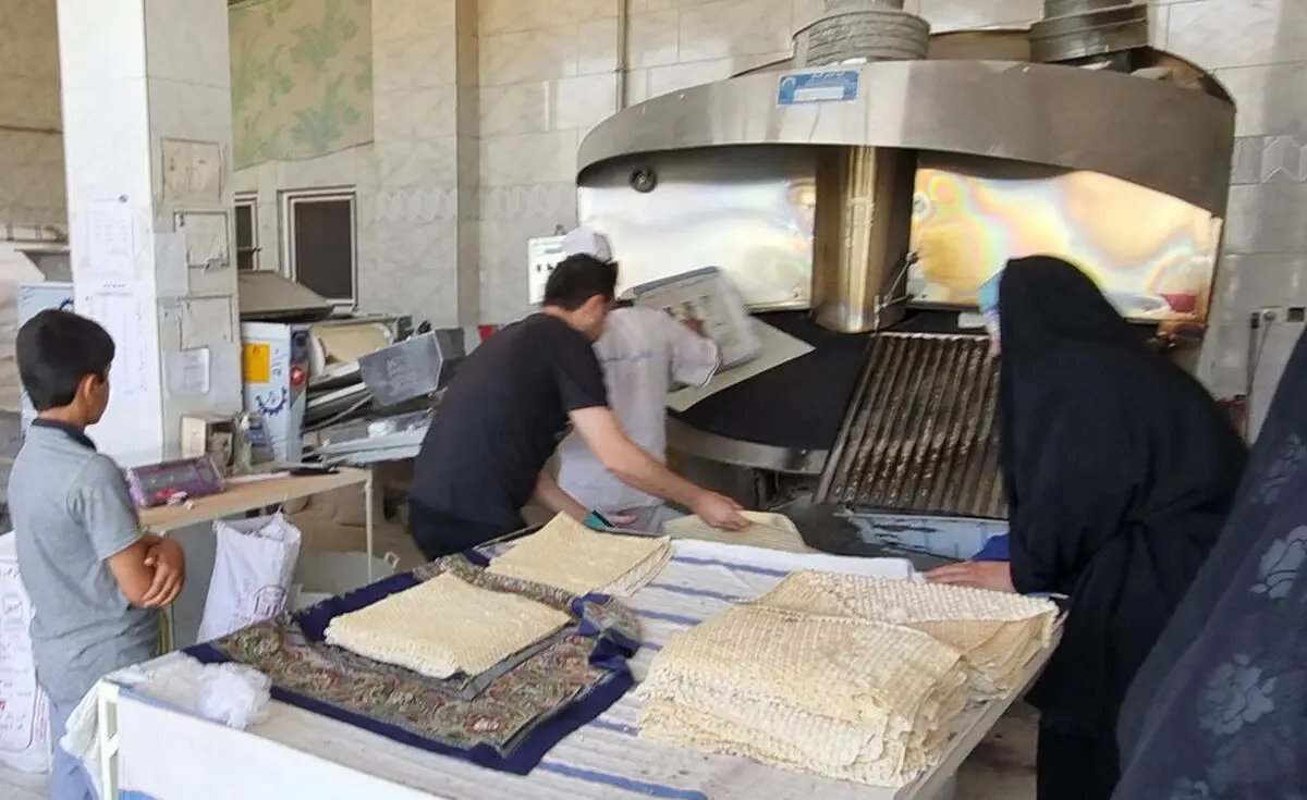کتک زدن نانوای اردبیلی