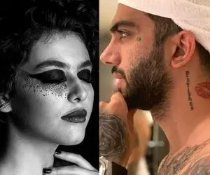 ویدیو لو رفته از جیغ زدن ریحانه پارسا در ماشین پویان مختاری!