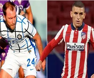 برنامه اینتر برای معاوضه هافبک با اتلتیکو