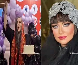 دنیای بازیگران؛ نعیمه نظام دوست رو برا تولد51 سالگیش غافلگیر کردن