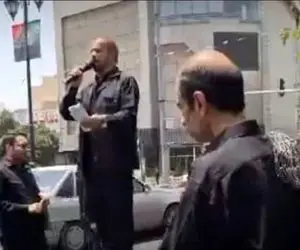 مداحی سوزناک؛ نوحه خوانی و زنجیر زنی برای سحر امامی شیرزن صدا و سیما