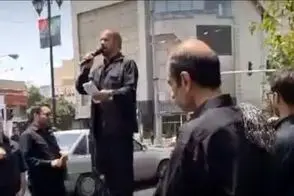 مداحی سوزناک؛ نوحه خوانی و زنجیر زنی برای سحر امامی شیرزن صدا و سیما