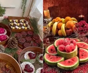 راحت و سریع واسه شام شب یلدا مرغ ناردون بپز و کیک شکلاتی و لبو واسه دسر