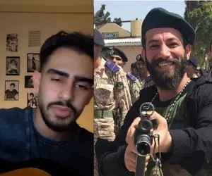 آواز احساسی؛ پسر جوان با یه حس غریبی از تتلو می خونه من که مال پرواز نبودم