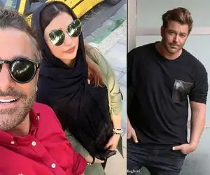 تصویری آن ور آبی و دیده نشده از رضا گلزار!