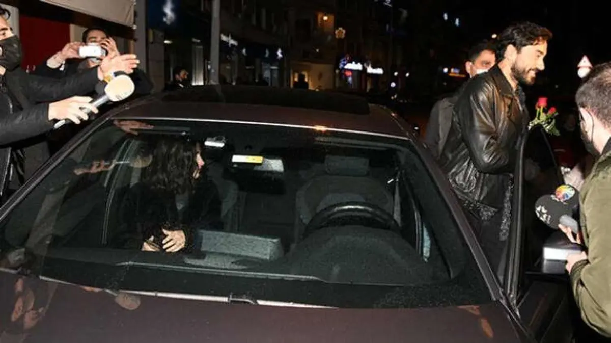 نسرین جوادزاده و همسرش