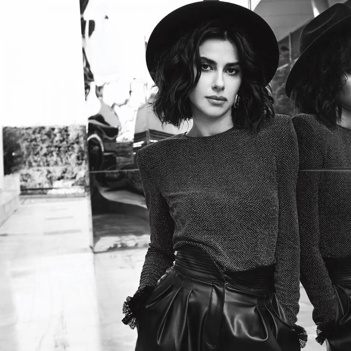 (عکس) ازدواج غیر منتظره نسرین جوادزاده با گوکان آلکان بازیگر