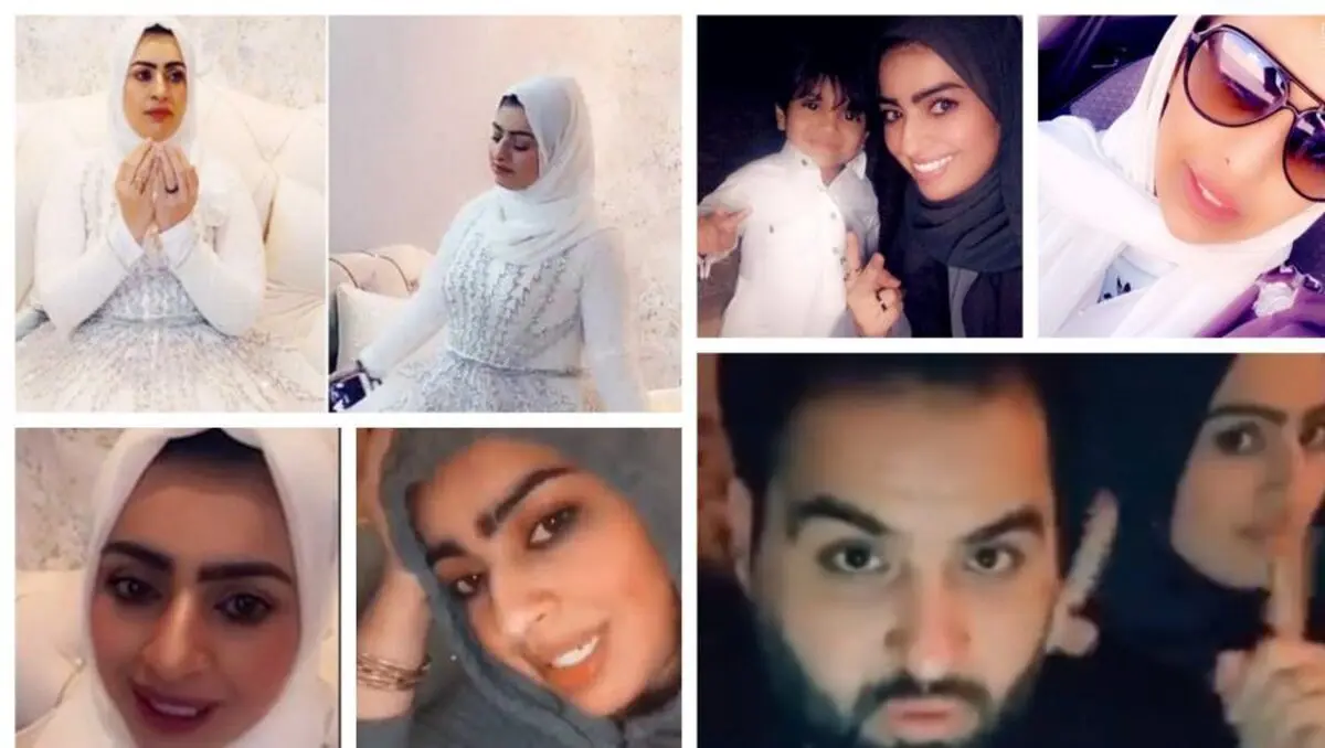 جشن طلاق زن مشهور عربستانی با پوشیدن لباس عروس!