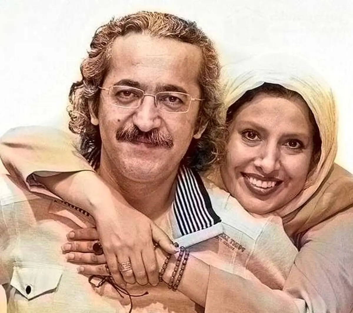 آیدا کیخایی و همسرش محمد یعقوبی