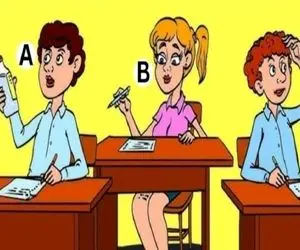 بازی فکری؛ اساتید تقلب تو دوران دانش آموزی میتونن متقلب کلاسو لو بدن