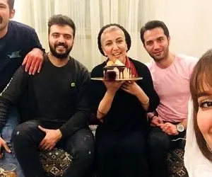 تولد فوق لاکچری پانته آ بهرام در کنار مردان غریبه!