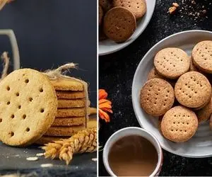 طرز تهیه بیسکوییت ساقه طلایی در خانه / میان وعده رژیمی و خوشمزه