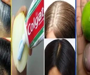 مشکی کردن موهای سفید با مواد خانگی در عرض 1 هفته / رنگدانه های موهاتو برگردون