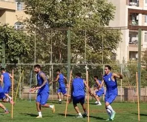 حضور مدافع ملی‌پوش در تمرین تاکتیکی امروز استقلال