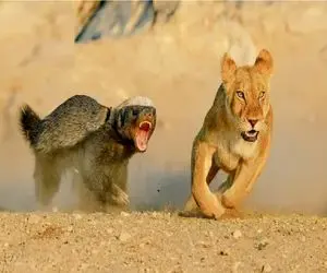 جذابیت حیات وحش / حمله یوزپلنگ و بلعیدن طعمه‌ ضعیف در حالی که جان دارد