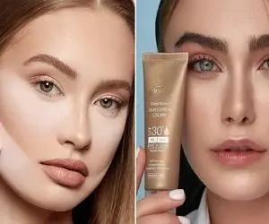 مراحل زیرسازی کرم پودر / هوا گرم شده میخوای یه وقت عرق کردی کرمت نماسه این کارا واجبه