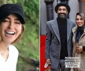 سمانه پاکدل با رُژ قرمزش چه آتیشی شددده؛ خانوم هادی جانو سِفت چسبیده در نَره!