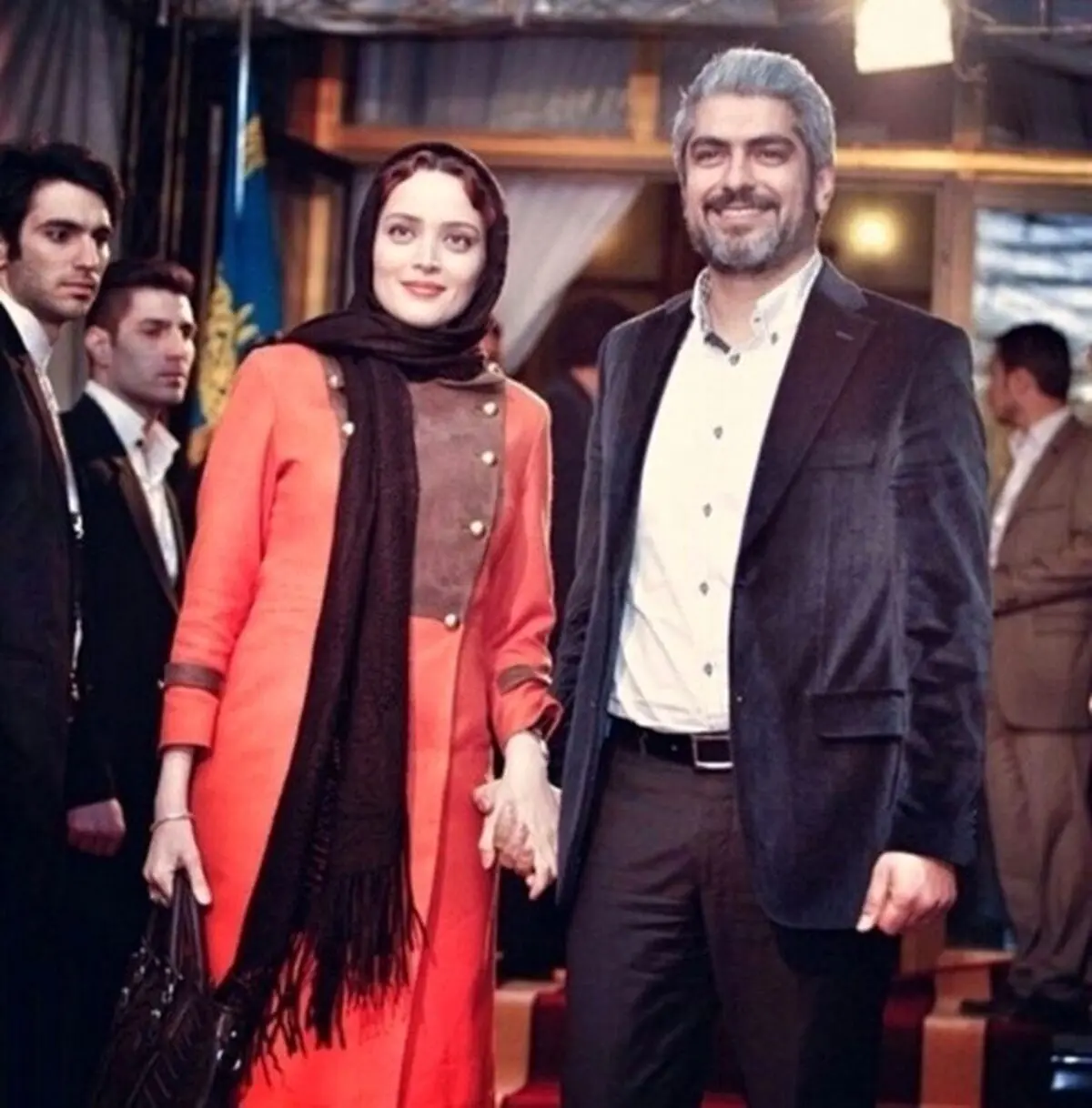 (ویدیو) شوخی و خنده بهنوش طباطبایی با سامان احتشامی