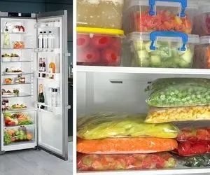 راهنمای چیدمان اصولی فریزر / نکات مهم برای باز کردن فضا و بالا بردن بهره وری فریزر