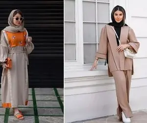 از رنگای تکراری خسته شدی؟ با مانتوی نود یه تیپ شیک و جذاب بساز؛ اصولی سِت کن