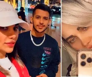 مهدی قائدی زنجیر طلا گرفت کادو داد به زنش گرووون؛ خانوم انتحاری زد برا آقاش!