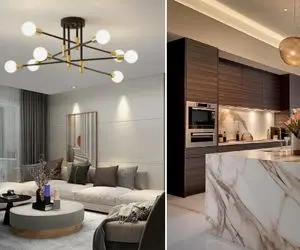 میری خونه فامیل حالت خوب میشه خونه خودت نه؟ / نورپردازی تاکیدی بزن دیزاین میشه لاکچری