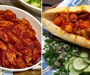 ترفند های خوشمزه تر شدن سوسیس بندری؛ استراحت دادن مواد فراموش نشه که خیلی مهمِ