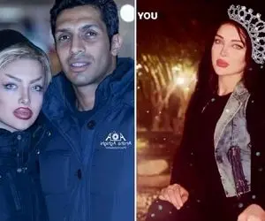 شکل و شمایل لولوخان "زنِ سپهر حیدری" که شور عمل و آرایشو درآورد؛ لباشو توپ کار گذاشته!