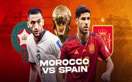 اطلاعاتی مهم از بازی امروز اسپانیا - مراکش