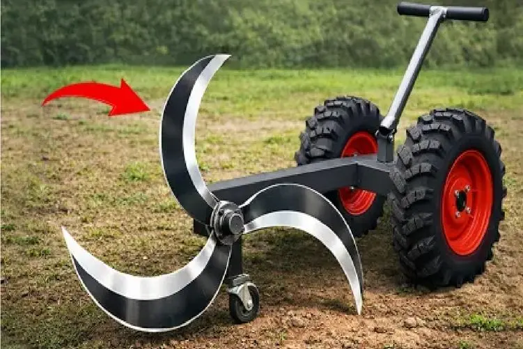 ابزارآلات غول پیکر؛ کشاورز تنبل یچی ساخته به خودش فشار نیاد یوقتی