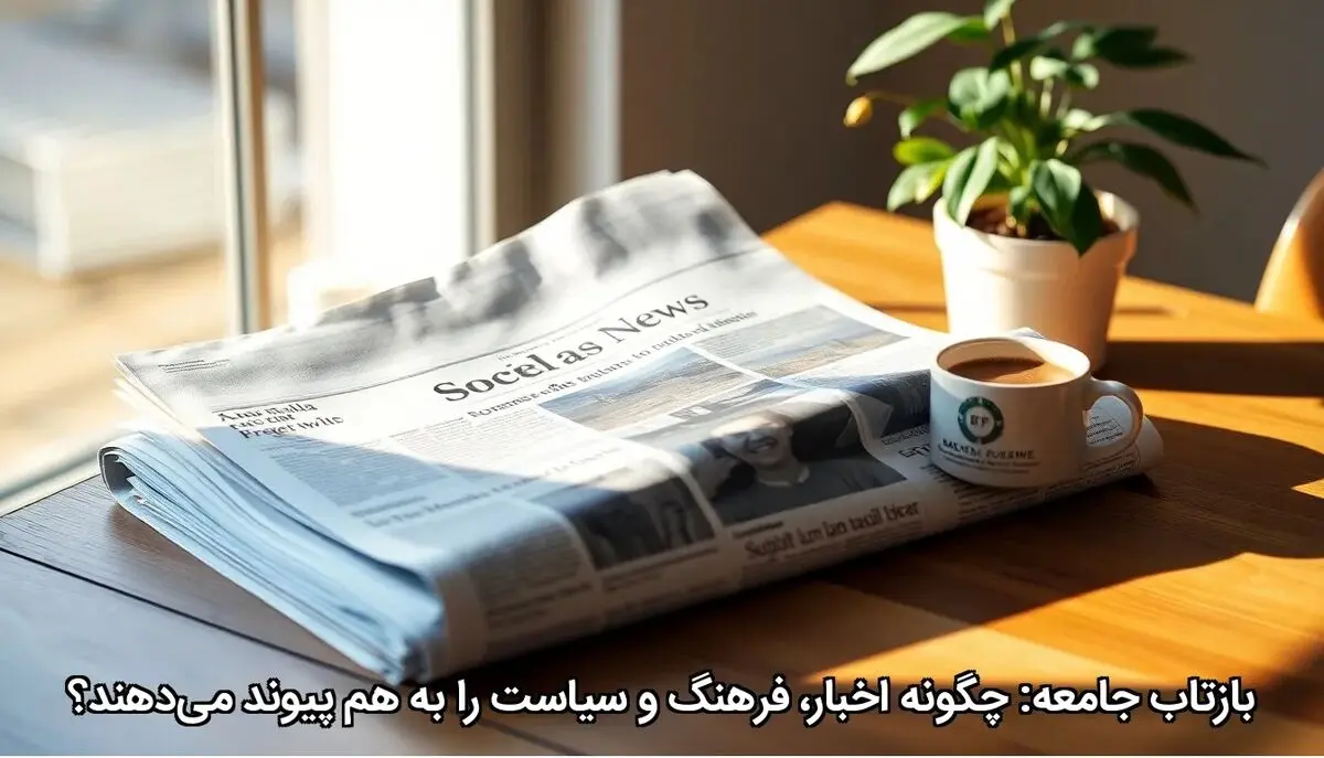 بازتاب جامعه: چگونه اخبار، فرهنگ و سیاست را به هم پیوند می‌دهند؟