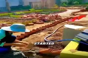 کشاورزی نوین؛ حیاطشونو بیکار نگه نداشتن قسمت به قسمت باغچه سبزی زدن پول در آووردن ازش