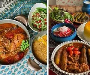 طرز تهیه خورش بادمجون با غوره / اگه میخوای همراه غذا انگشتاتم بخوری اینو درست کن