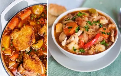 خورشت مرغ ساده و خوشمزه / دستور پخت یه غذای سریع و فوق العاده
