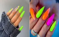 تابستون امسال ناخناتو خفن کن/ طرح‌ هایی که ناخن‌ هاتو به سوژه‌  مهمونی تبدیل می‌ کنن