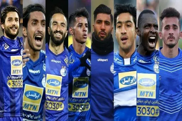 بازیکنان استقلال