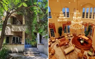 خانه ای قدیمی از پکیج منازل دوران پهلوی؛ معماری این سازه در سال 1357 فوق لاکچری بود