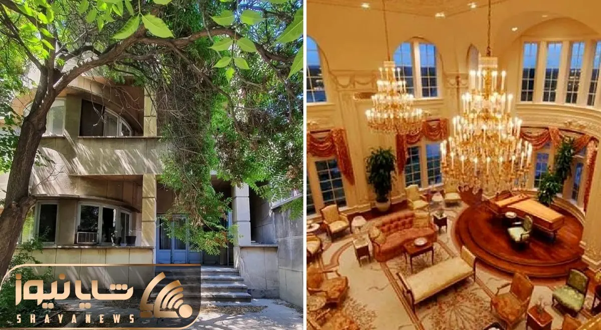 خانه ای قدیمی از پکیج منازل دوران پهلوی؛ معماری این سازه در سال 1357 فوق لاکچری بود