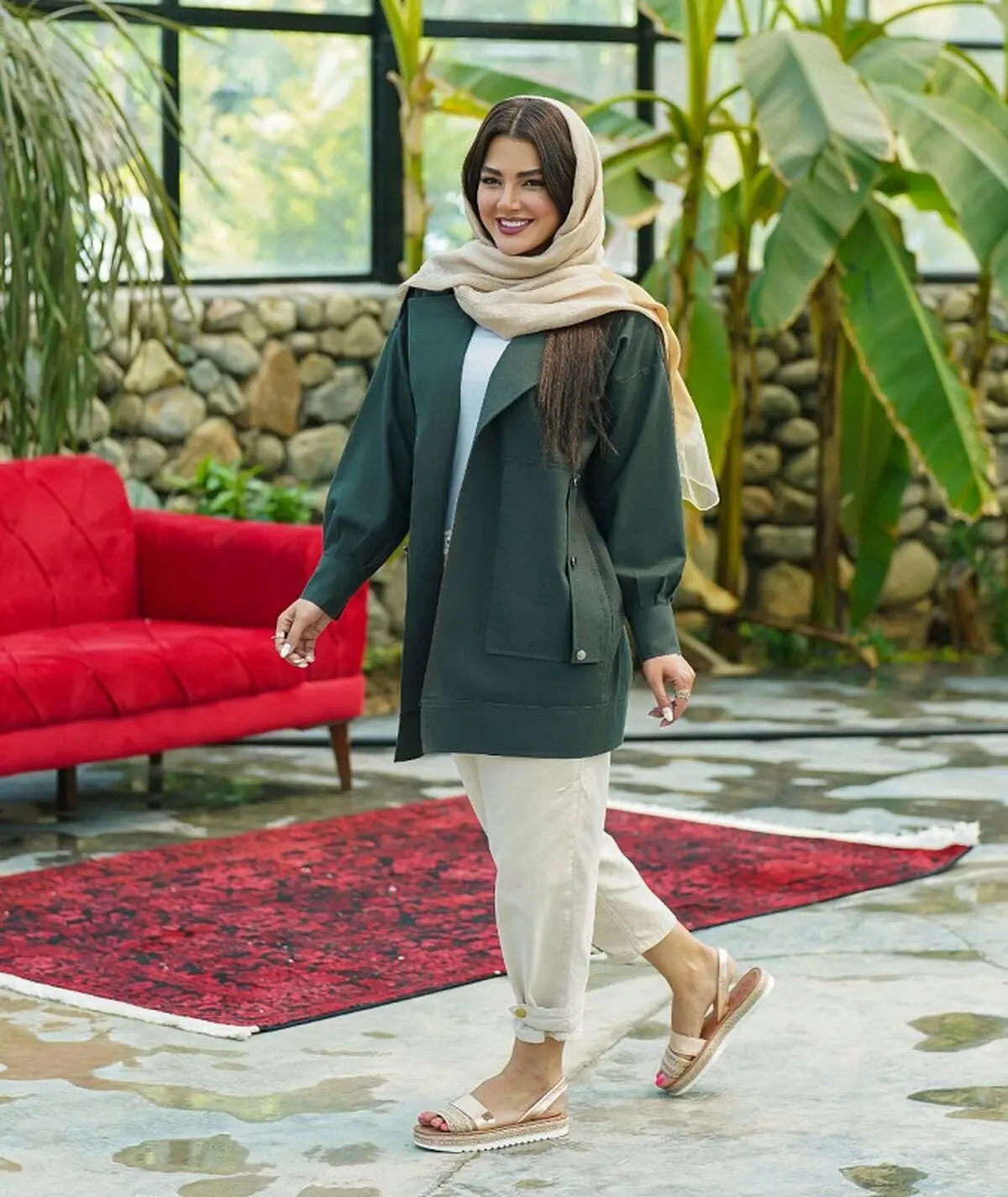 شلوار کتان