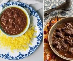 بهترین دستور برای تهیه خورش فسنجون با گوشت قلقلی / این غذا جون میده واسه هوای پاییزی