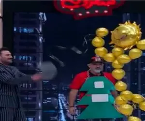 سکانس خندان/ بادکنک شکل آدم اسمش نانسیه غفوریان باهاش میلرزونه/میگه بادکنک محرمه